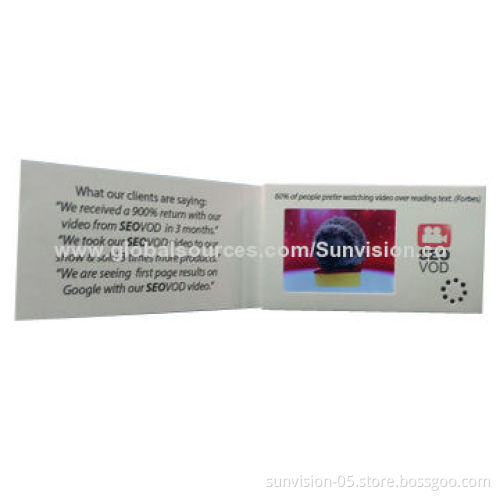 Video name card